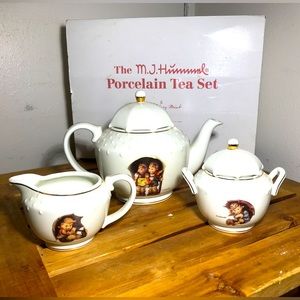 Hummel Stormy Weather Porcelain Tea Set